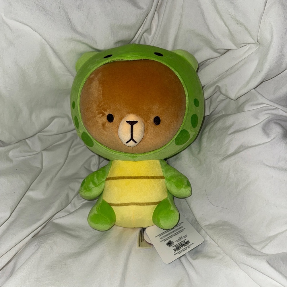 NewMilk Mocha Bear Turtle Mocha 12IN Plush Round1 Exclusive